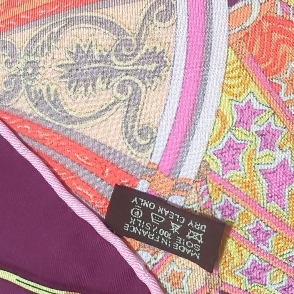 Hermes “Les Dômes Célestes” silk scarf - Picture 11 of 16